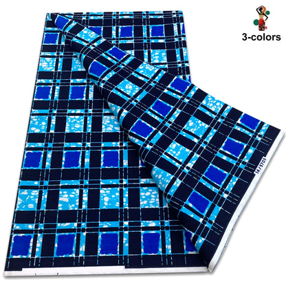 New Arrival High Quality Original 100% Cotton Wax Print Guaranteed Veritable Ankara African Real Wax Fabric Soft Pagne for Dress