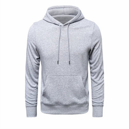 Men's Knit Terry Hooded Pullover Custom Printed Embroidered Logo High Quality Sweatshirt 3XL