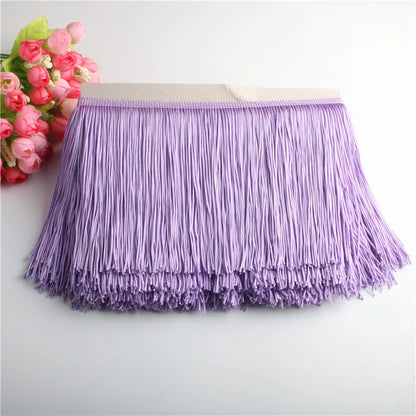 10 Yards 15cm Long Tassel Fringe Lace Trim Ribbon Tassels For Curtains Dresses Fringes For Sewing Trimmings Accessories Crafts