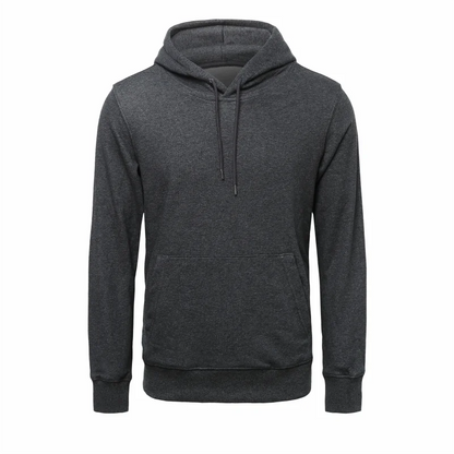 Men's Knit Terry Hooded Pullover Custom Printed Embroidered Logo High Quality Sweatshirt 3XL