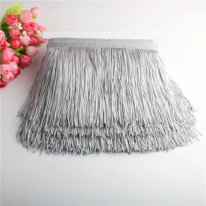 10 Yards 15cm Long Tassel Fringe Lace Trim Ribbon Tassels For Curtains Dresses Fringes For Sewing Trimmings Accessories Crafts