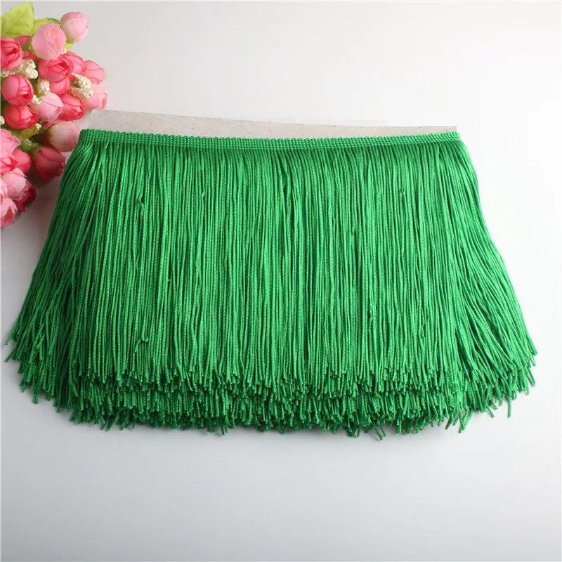 10 Yards 15cm Long Tassel Fringe Lace Trim Ribbon Tassels For Curtains Dresses Fringes For Sewing Trimmings Accessories Crafts