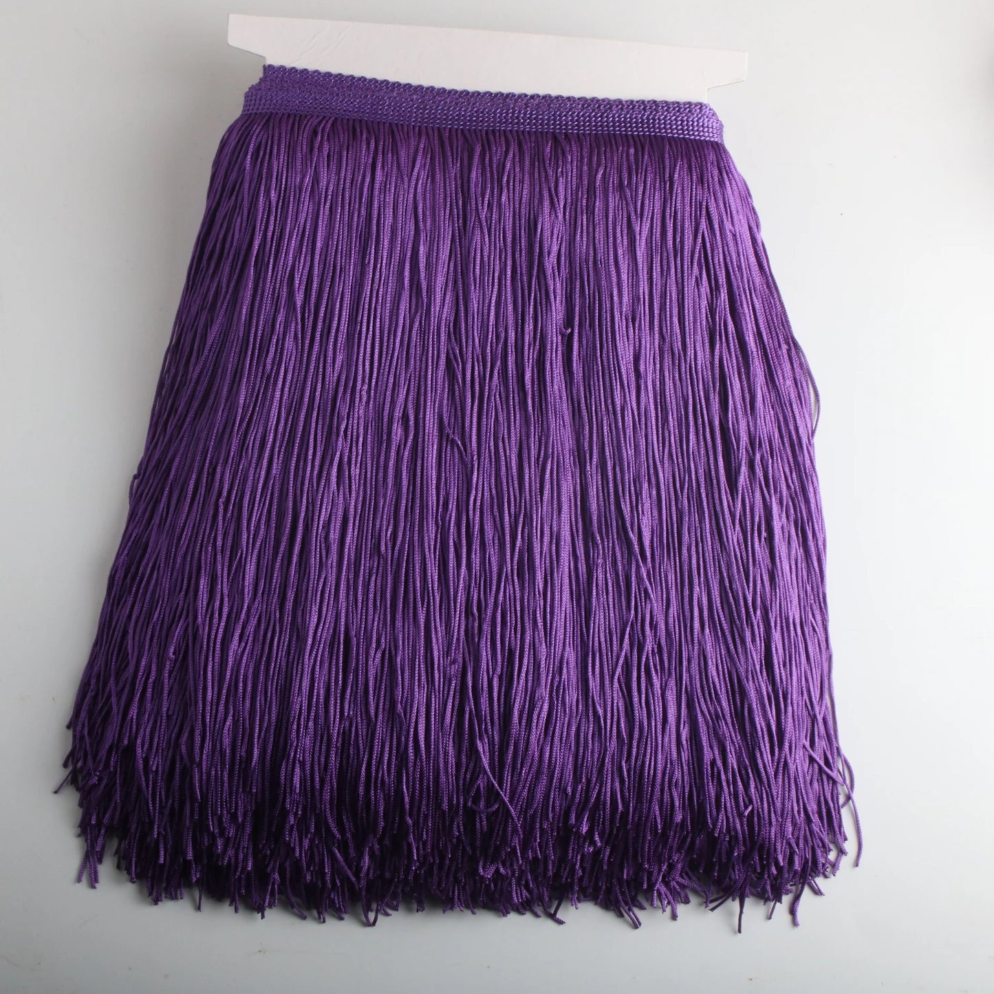 Wholesale 1 meter/lot 30cm Long Fringe Lace Tassel Polyester Lace Trim Ribbon Latin dance skirt curtain fringes for sewing