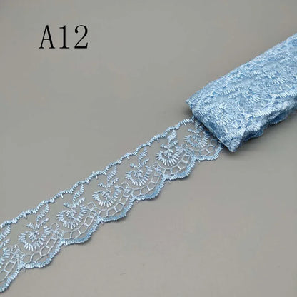 Wholesale 10 Yard 4CM Wide Lace Trim Diy Clothes Fabric Used For  Lace Ribbon Bedding fabric curtain sofa cushion cover material