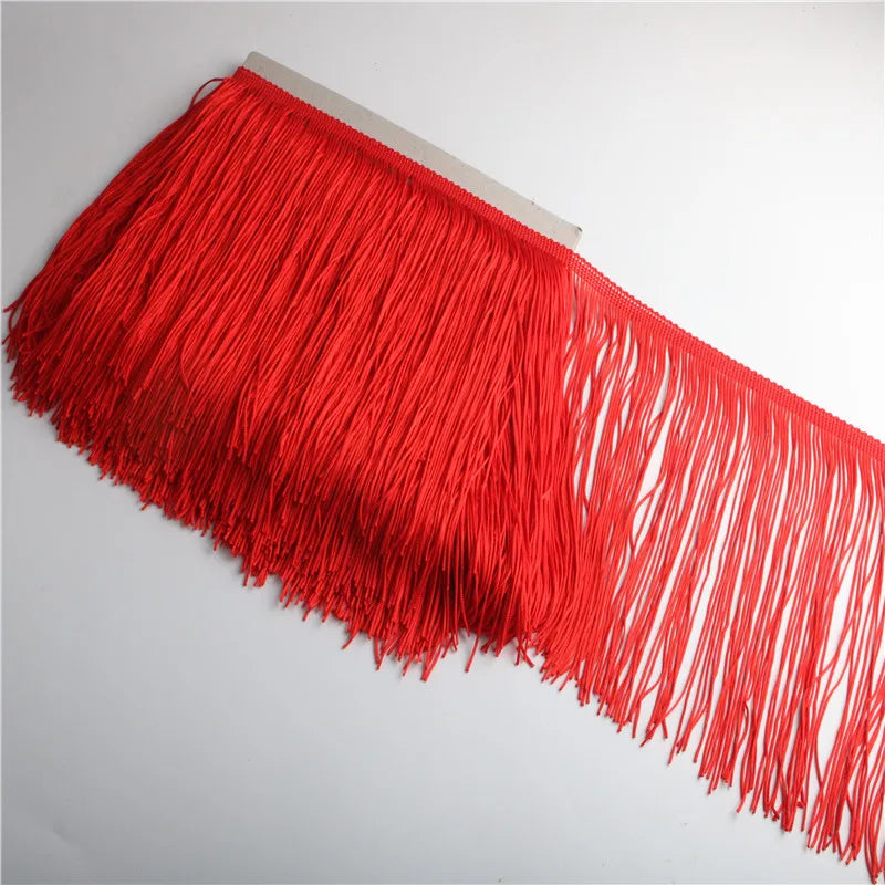 10 Yards 15cm Long Tassel Fringe Lace Trim Ribbon Tassels For Curtains Dresses Fringes For Sewing Trimmings Accessories Crafts