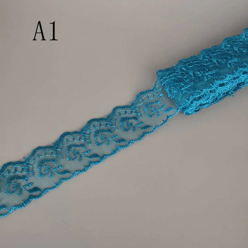 Wholesale 10 Yard 4CM Wide Lace Trim Diy Clothes Fabric Used For  Lace Ribbon Bedding fabric curtain sofa cushion cover material