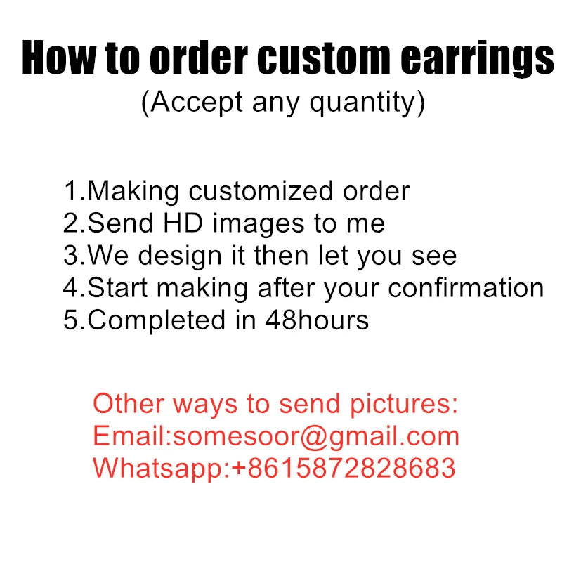 SOMESOOR Big Love Customized Heart African Wooden Drop Earrings Front Back Printed Personalized AFRO Wood Jewelry For Women Gift