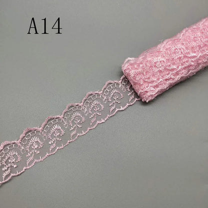 Wholesale 10 Yard 4CM Wide Lace Trim Diy Clothes Fabric Used For  Lace Ribbon Bedding fabric curtain sofa cushion cover material