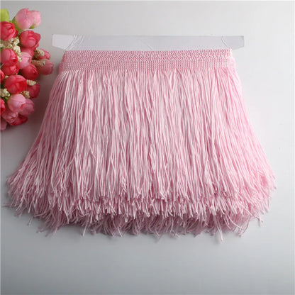 10 Yards 15cm Long Tassel Fringe Lace Trim Ribbon Tassels For Curtains Dresses Fringes For Sewing Trimmings Accessories Crafts