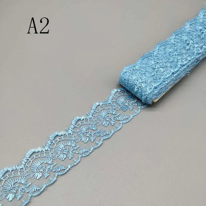 Wholesale 10 Yard 4CM Wide Lace Trim Diy Clothes Fabric Used For  Lace Ribbon Bedding fabric curtain sofa cushion cover material