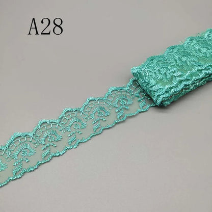 Wholesale 10 Yard 4CM Wide Lace Trim Diy Clothes Fabric Used For  Lace Ribbon Bedding fabric curtain sofa cushion cover material