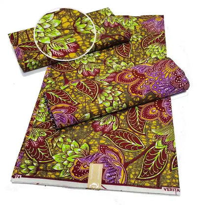 KAKATEX Newest African Glitter Glam Print Grand Wax Fabric Ankara Pagne Cotton Stuff Material For Wedding Uniform Party Dress