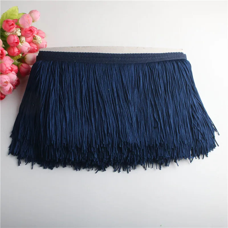 10 Yards 15cm Long Tassel Fringe Lace Trim Ribbon Tassels For Curtains Dresses Fringes For Sewing Trimmings Accessories Crafts