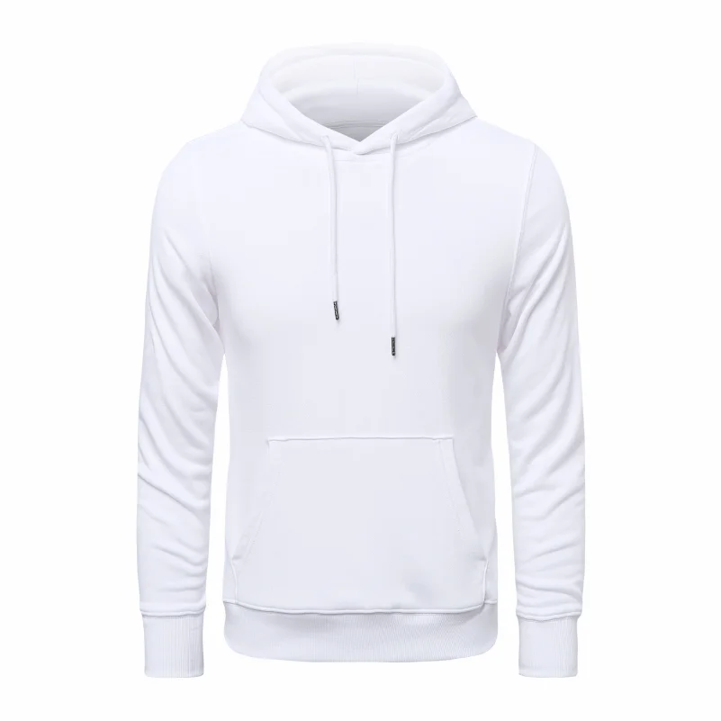 Men's Knit Terry Hooded Pullover Custom Printed Embroidered Logo High Quality Sweatshirt 3XL