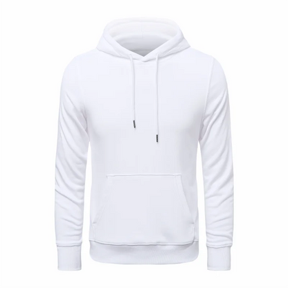 Men's Knit Terry Hooded Pullover Custom Printed Embroidered Logo High Quality Sweatshirt 3XL