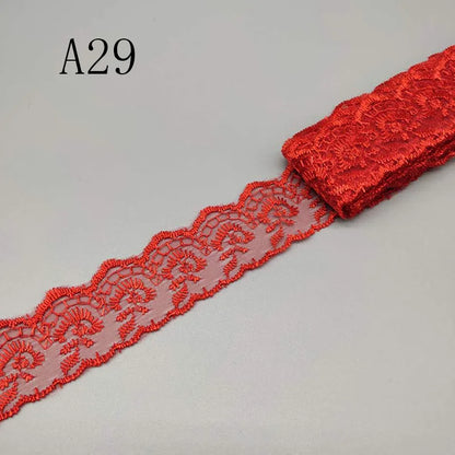 Wholesale 10 Yard 4CM Wide Lace Trim Diy Clothes Fabric Used For  Lace Ribbon Bedding fabric curtain sofa cushion cover material