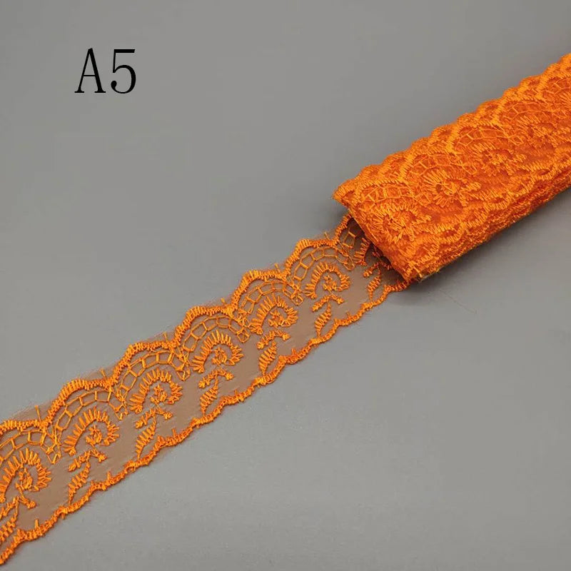 Wholesale 10 Yard 4CM Wide Lace Trim Diy Clothes Fabric Used For  Lace Ribbon Bedding fabric curtain sofa cushion cover material