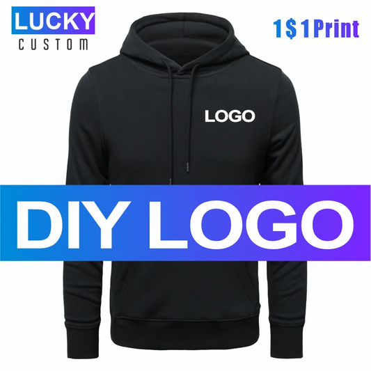 Men's Knit Terry Hooded Pullover Custom Printed Embroidered Logo High Quality Sweatshirt 3XL