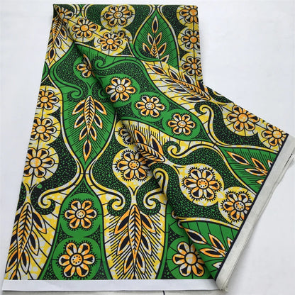 African Wax Fabric Prints 2025 New Arrivals Nigeria Wax Fabric Block Batik Dutch For Women DIY Dresses Cloth Sewing Materials