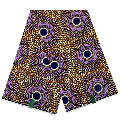 2024 African Real Wax Prints Fabric Nigerian Ankara Fashion Ghana 100% Cotton Veritable Guaranteed Original  Sewing Material