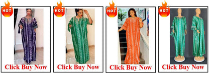 Outfits Dashiki African Dresses for Women Summer Kaftan African V-neck Polyester Plus Size Long Maxi Dress Gowns Ankara Dresses