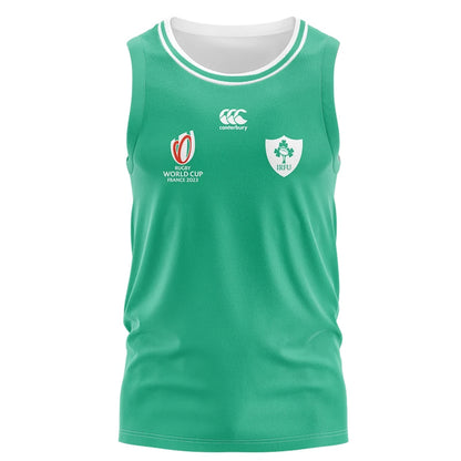 Ireland Vest Rugby Jersey 2025 Home Away Rugby Shirt T-Shirt Singlet Vest American Fashion Sportswear Men's Women's 3D Print Top