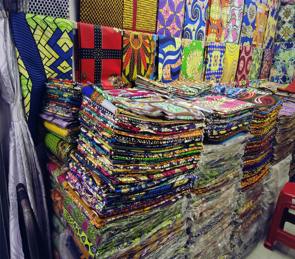 Wax Tissu Africain Coton Patchwork Fabric 2024 High Quality African Fabric Wax Print pagne Ankara Fabric Sewing Material 6yard