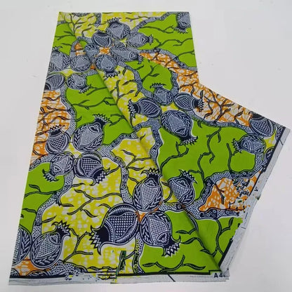 Ankara Wax Fabric 2023 High Quality African Wax Print Fabric 100% Cotton African Guaranteed Veritable Real Wax for Dresses