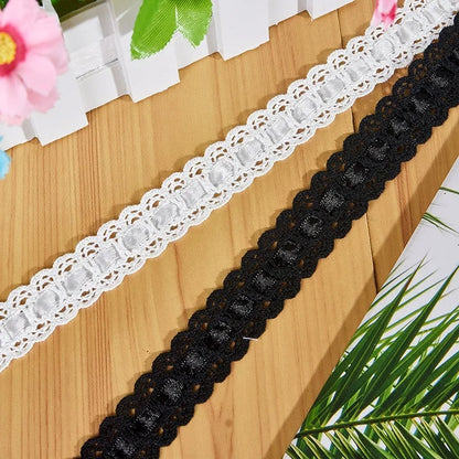 DIY Wear Ribbon Lace Cotton Thread Household Dress Baby Cloth Sewing Embroidery Decorative Lolita Lace Handmade Accessories