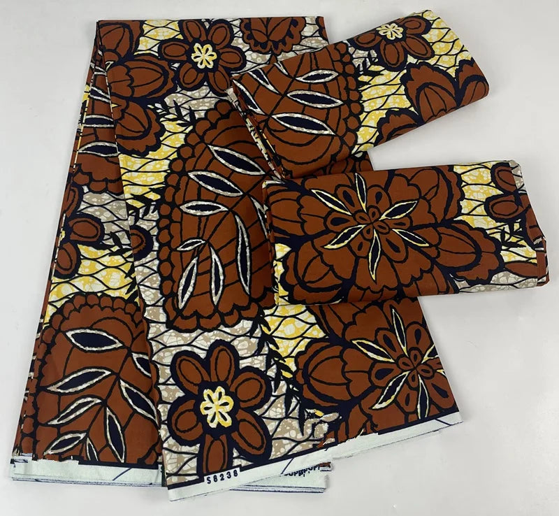 100% cotton new original wax fabric african print fabric tissue wax fabric 2022 wholesale african wax ankara material 6yard