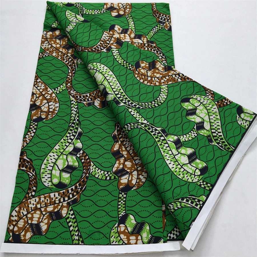 African Wax Fabric Prints 2025 New Arrivals Nigeria Wax Fabric Block Batik Dutch For Women DIY Dresses Cloth Sewing Materials