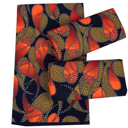 VeritableWax  African Fabric Ankara African Real Wax Prints Cotton Fabric Diamond Pattern High Quality For Party Dress A-54