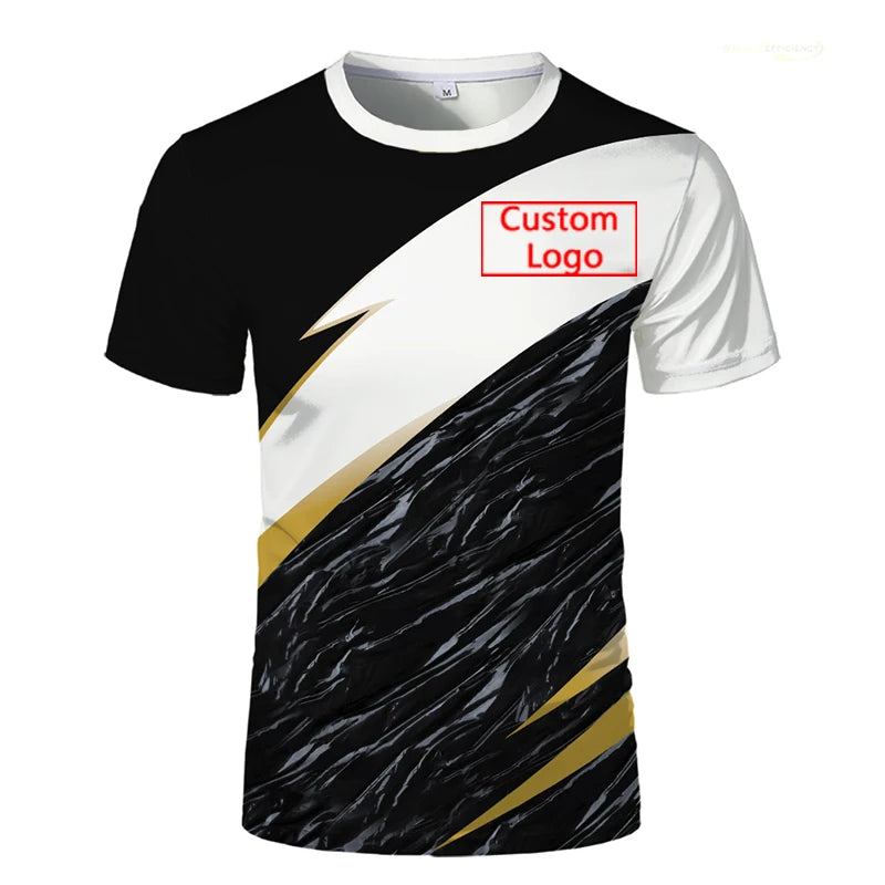 Badminton Tennis Custom Jersey T-shirt Personalized DIY Breathable T Shirts Print On Demand Unisex Customized POD Men Tops