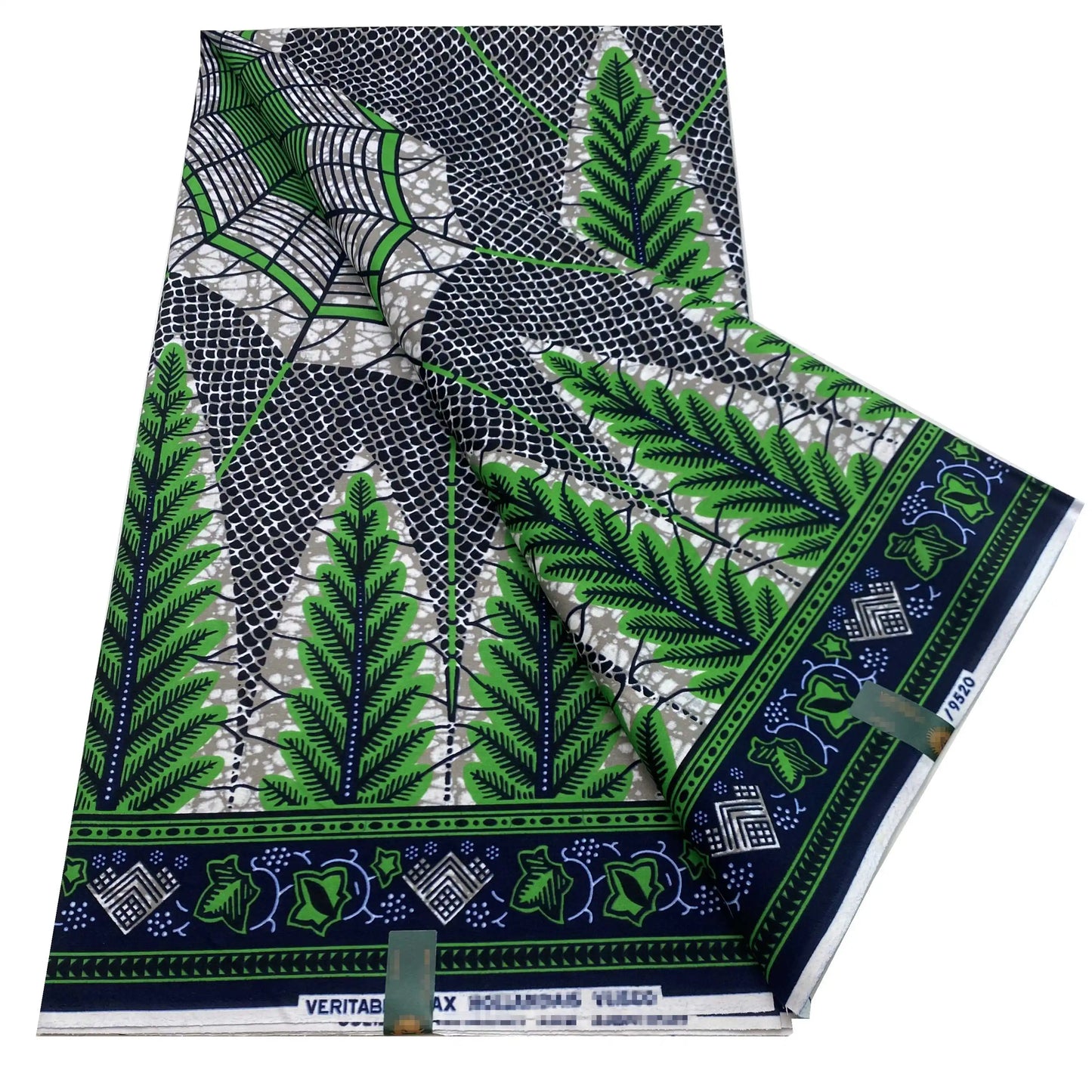 Veritable Dutch Super-W Guaranteed Super Real Wax Print Fabric Hollandais Pagne Africa Dress 100% Cotton Wax Pagne Tissu VLS0022