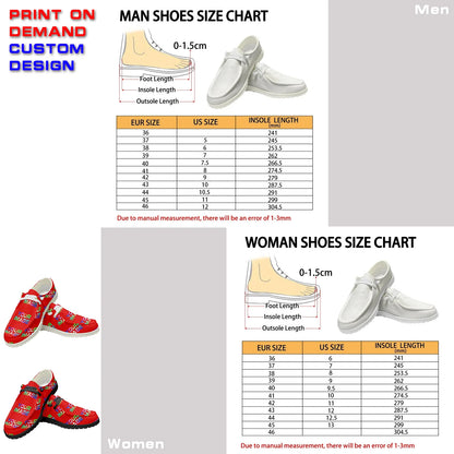 Custom Sneakers Canvas Flat Leather Boots Running Shoes Woman Man Print On Demand Image Design Holiday Matching DIY Dropshipping