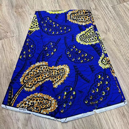 100% cotton new original wax fabric african print fabric tissue wax fabric 2022 wholesale african wax ankara material 6yard