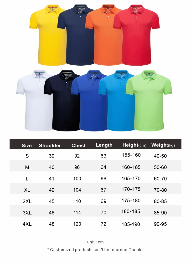 KAISING Summer Men And Women Polo Shirts Custom Logo Embroidery Print Polyester Clothing Personal Group Company Design Tops