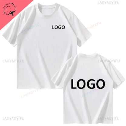 Customized Printed Men Women T-shirts Loose Casual Clothing Fashion Short Sleeve  Personality Streetwear Tee Tops Hot Sale