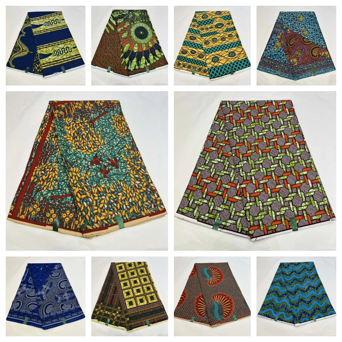 New Guaranteed Veritable 100% Original Real Wax Ankara Fabric soft African Print Fabric For Wedding Dress Tissus Coton 6Yards