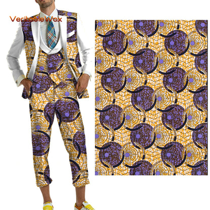 2024 Veritablewax Ankara Africa Prints Batik Wax Fabric African Dress Craft DIY Sewing Textile Polyester Nigeria Tissu N-24