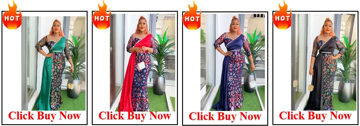 Outfits Dashiki African Dresses for Women Summer Kaftan African V-neck Polyester Plus Size Long Maxi Dress Gowns Ankara Dresses