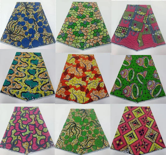 african wax print fabric latest wax fabric 6yards african fabric Original wax 100% cotton fabrics