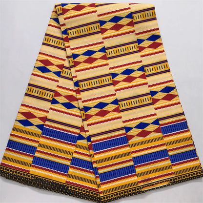 African Wax Fabric 2024 High Quality Nigeria Ankara Wax Fabric Ghana Style Print For Women DIY Cloth Dresses Sewing Materials