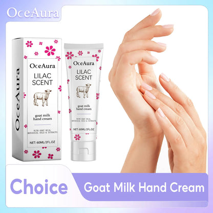 "Goat Milk Hand Cream – Anti-Drying, Moisturizing, Brightening, and Crack Prevention – Tender Hand Beauty & Health Care"