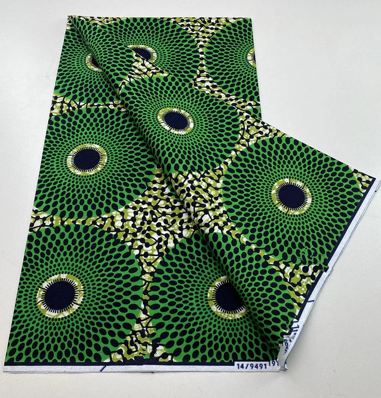 New Ankara 2023 African Real Wax Fabric Nigerian Wax Print Fabric High Quality 100% Cotton Ghana Style Fabric For Women Pagne