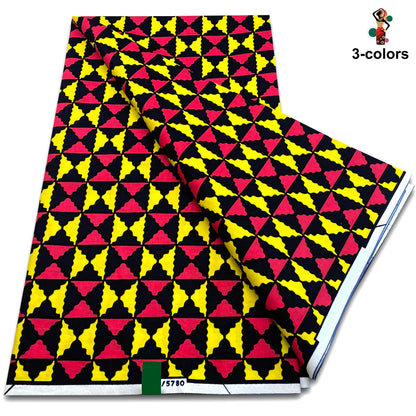 Ankara Wax Fabric High Quality African Wax Print Fabric 100% Cotton Soft Guaranteed Veritable Real Dutch Pagne for Dresses