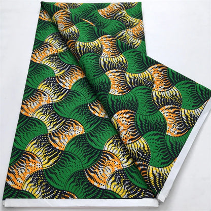 African Wax Fabric Prints 2025 New Arrivals Nigeria Wax Fabric Block Batik Dutch For Women DIY Dresses Cloth Sewing Materials