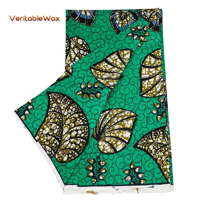 2024 Veritablewax Ankara Africa Prints Batik Wax Fabric African Dress Craft DIY Sewing Textile Polyester Nigeria Tissu N-24