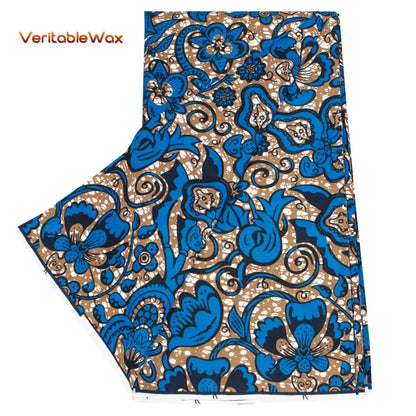 2024 Veritablewax Ankara Africa Prints Batik Wax Fabric African Dress Craft DIY Sewing Textile Polyester Nigeria Tissu N-24