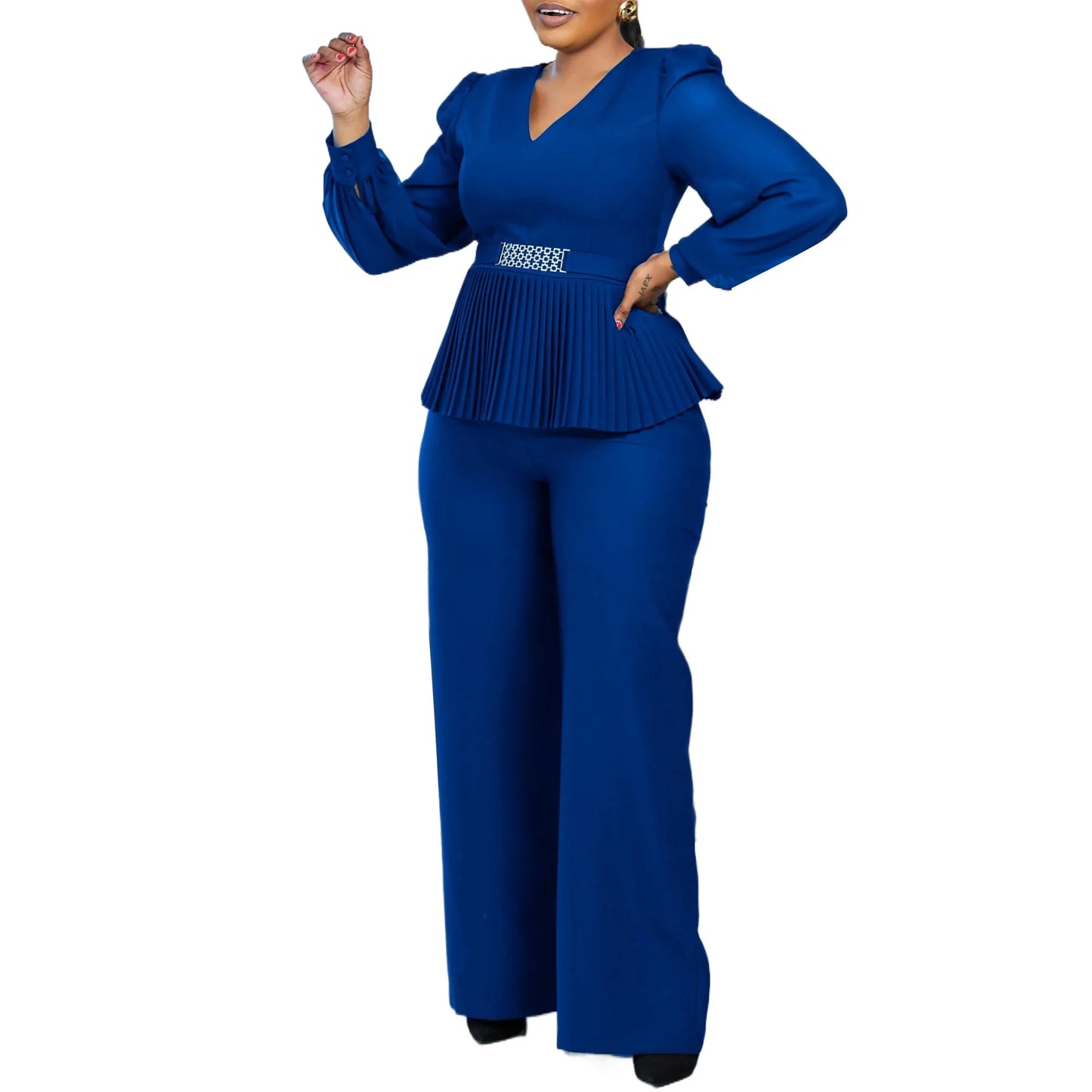 2 Piece Women Sets 2025 New Arrival Spring Matching Sets Solid Color Two Pieces Sets Top And Pants Suits Outfits Clothing